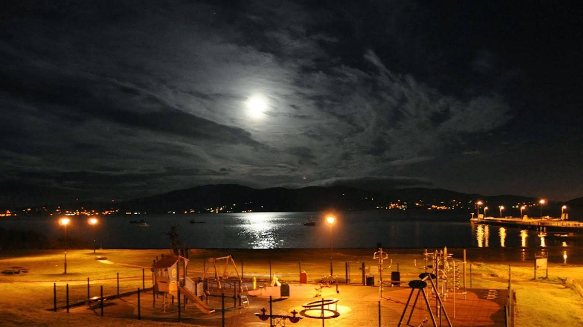 Moonlight Over Lough Swilly