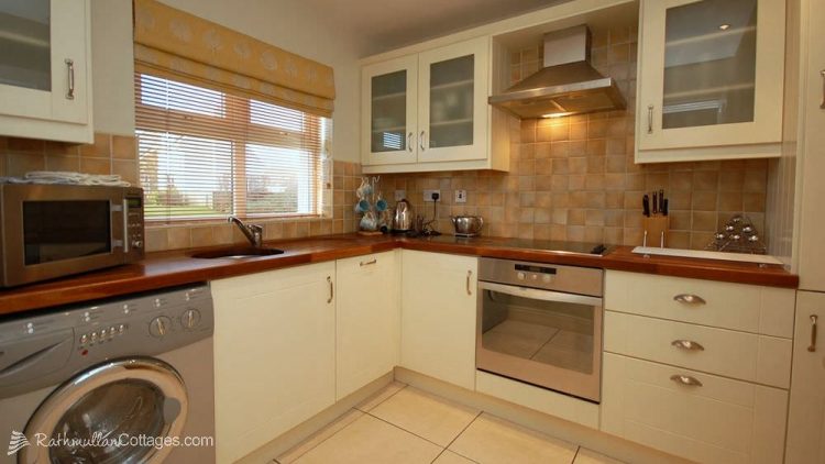 Kitchen of Clearwaters Holiday Cottage Rathmullan