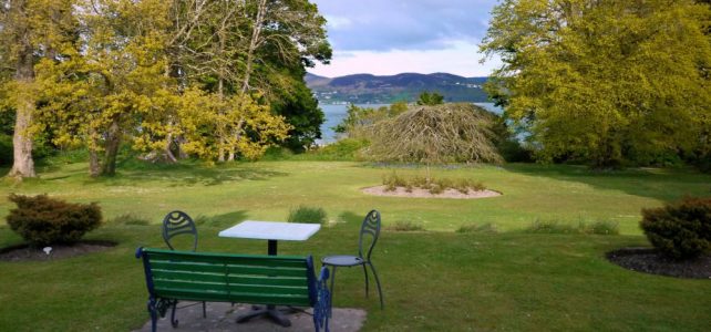 Seat with a view at Rathmullan House