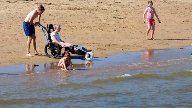 Rathmullan Beach Wheelchair 2
